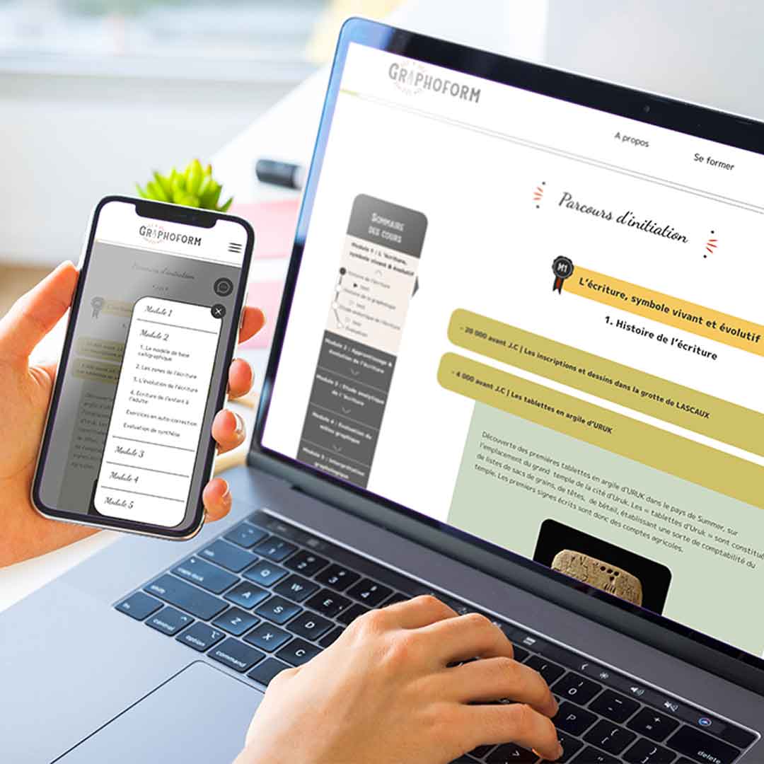 Graphoform cours en ligne de Graphologie conception MLNDesign Graphoform cours en ligne de Graphologie conception MLNDesign